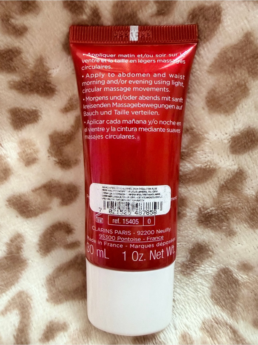 Clarins Super Restorative Redefining Body Care Abdomen & Waist 30mL | Sealed - Picture 3 of 3